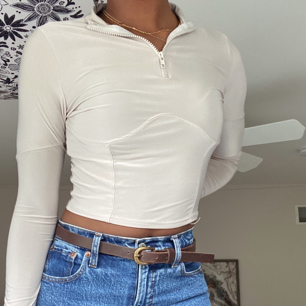 Corset Inspired Crop Top